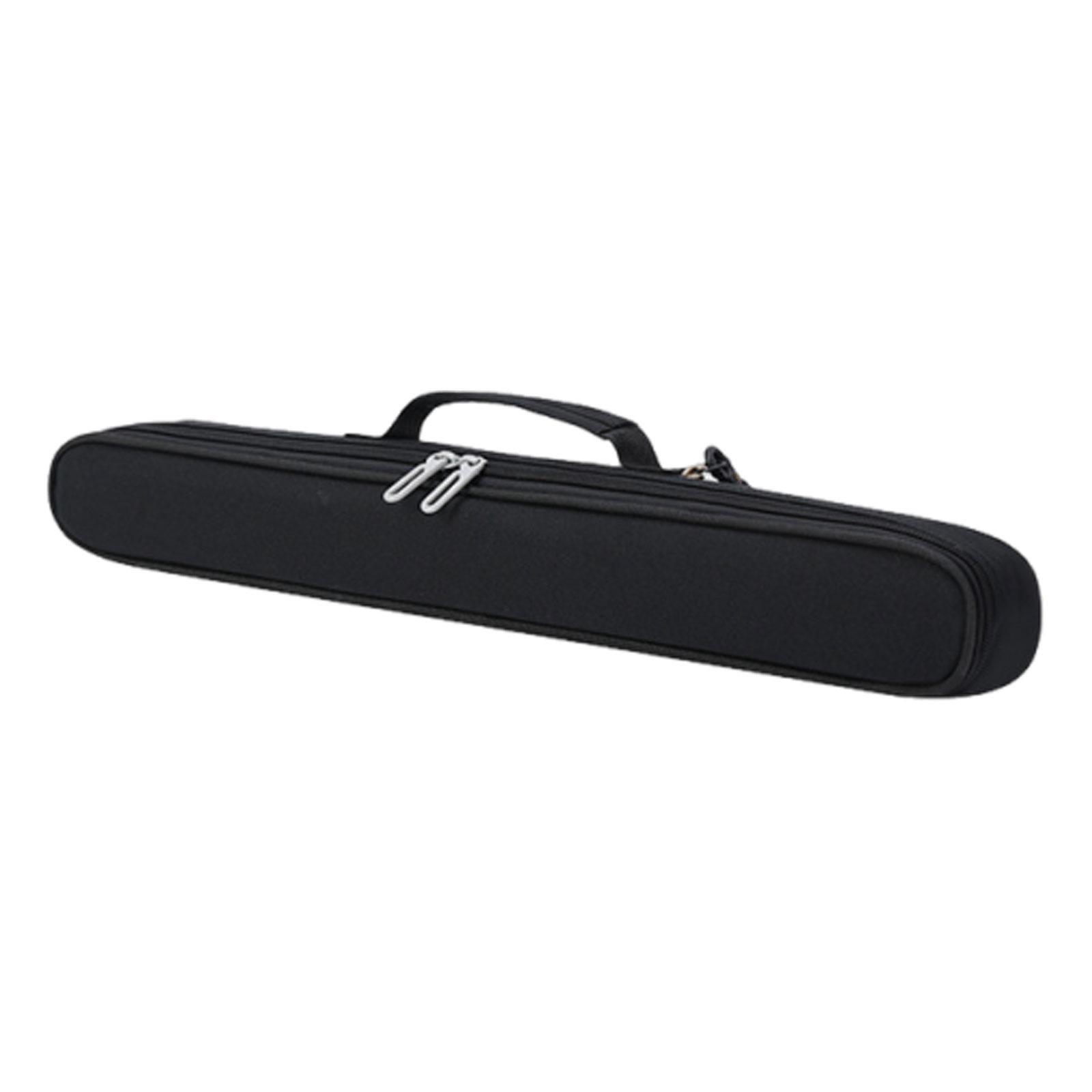 LeeQinersw Flute Carrying Case Carrying Pouch Gift Lightweight Bamboo Flute Storage Bag Black