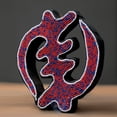 thumbnail image 2 of Urban Afrique Gye Nyame Wooden Sculpture, African Wooden Sculpture, 2 of 2