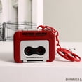 thumbnail image 2 of Llavero, grabadora de casete retro, mini música vintage, 2 of 2