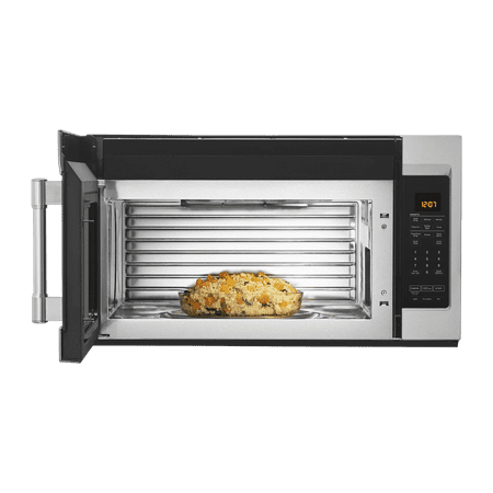 Maytag - 1.9 Cu. Ft. Over-the-Range Microwave with Sensor Cooking and Dual Crisp - Stainless steel