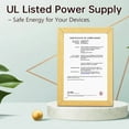 thumbnail image 3 of RHEA- Ul Listed 9V Ac Power Adapter For Arduino Uno, Supply Cord Black, 3 of 6