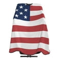 thumbnail image 5 of Us Flag Salon Barber Cape - Professional Hairdressing Waterproof Hair Cutting Cape With Adjustable Snap Closure-Haircut Apron For Hair Stylist And Home Use-55''X66'', 5 of 5