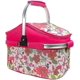 thumbnail image 1 of Bolsa térmica plegable para picnic de 20 l, ideal para acampar, hacer senderismo, playa, barbacoas y picnics al aire libre (rosa), 1 of 4
