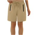 thumbnail image 1 of Yuyuzo Shorts for Women High Waisted Drawstring Unisex Quick Drying Shorts with Zipper Pockets, 1 of 6
