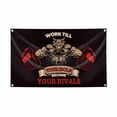 thumbnail image 1 of Flag Art Tapestry Works hasta que tus ídolos se conviertan en tus rivales, 1 of 1