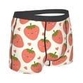 thumbnail image 2 of KLL Hand Drawn Strawberry Men's Cotton Boxer Briefs Underwear-X-Large, 2 of 8