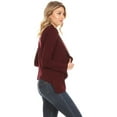 thumbnail image 3 of Women's Classic Draped Open Front Blazer Casual Workwear Long Sleeve Jacket, 3 of 5