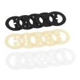 thumbnail image 2 of 15pcs Women Bra Strap Clips Cleavage Buckle Racerback Clasp - Multicolor Round, as described, 2 of 8