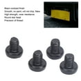 thumbnail image 3 of License Plate Screws Stainless Steel Black Star T25 Drive License Plate Screws High Strength  for Model 3 Model Y, 3 of 8