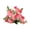 Pink, variant on Yellow Carnations Simulated Soap Flower Bouquet Everlasting Dried Artificial Floral Arrangement for Decor and Special Occasions