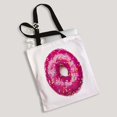 thumbnail image 2 of ABPHQTO Tasty Purple Donut Canvas Bag Reusable Tote Grocery Shopping Bags Tote Bag 14x16 inch, 2 of 2