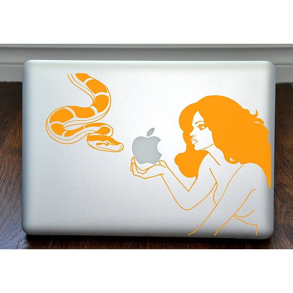 Eve Fall From Grace Orange Decal for 13" Macbook