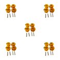 thumbnail image 1 of maskred 4pcs/set 5MM Aluminium Alliage Roue Adaptateur Support pour 1/10 AXIAL SCX10 Durable Aluminium Alliage Roue Adaptateur Jaune 5Set, 1 of 6