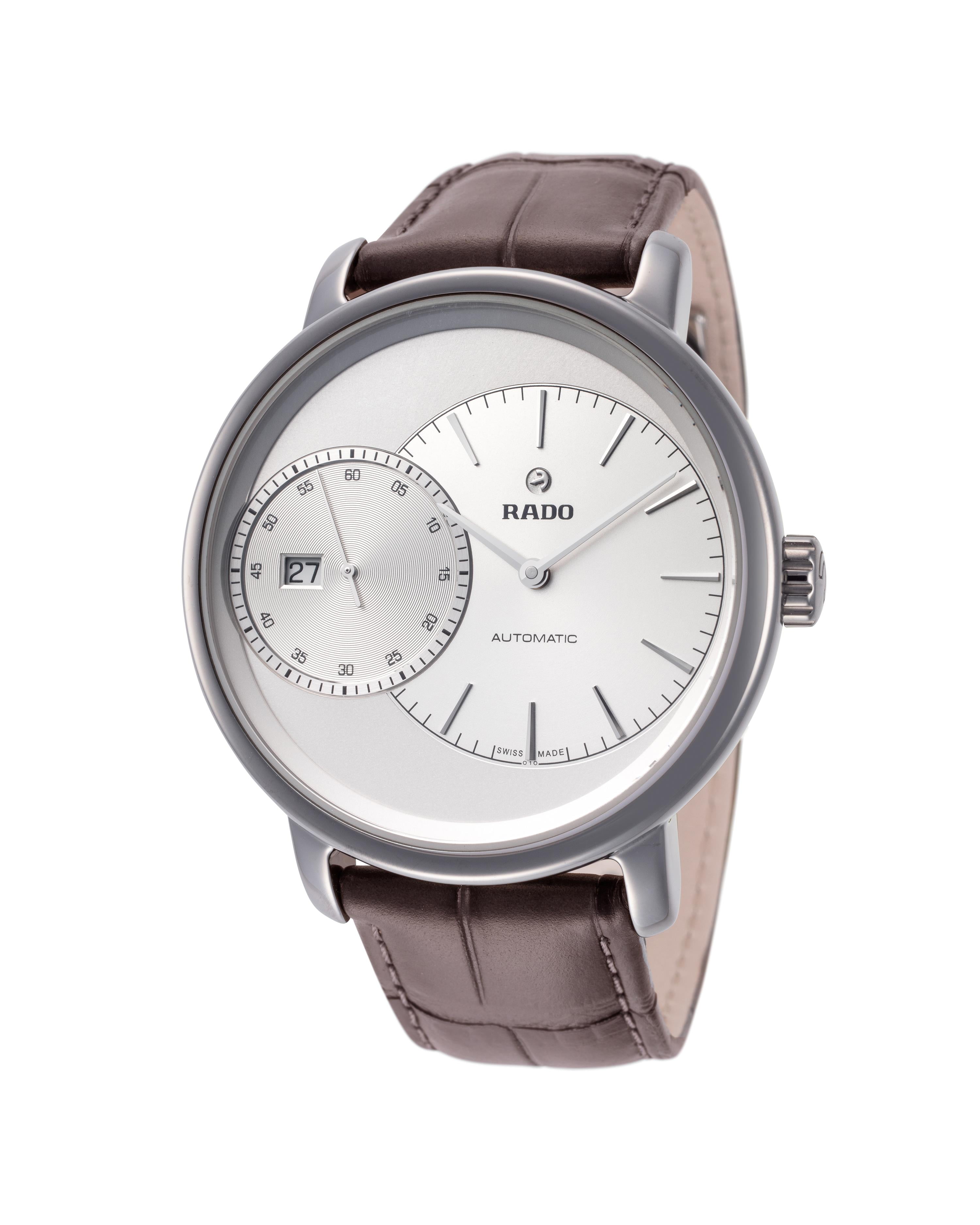 rado white watch