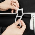 thumbnail image 3 of 64" Portable Closet Dustproof Cloth Wardrobe Storage Rack Garment Shelf Organizer, 3 of 7