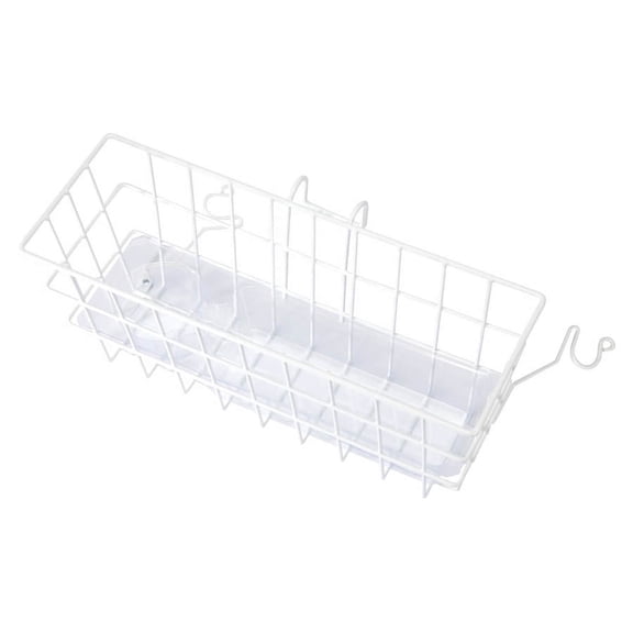 Carex Snap-On Walker Basket, Easily Store Your Belongings, Fits Most Walkers, White