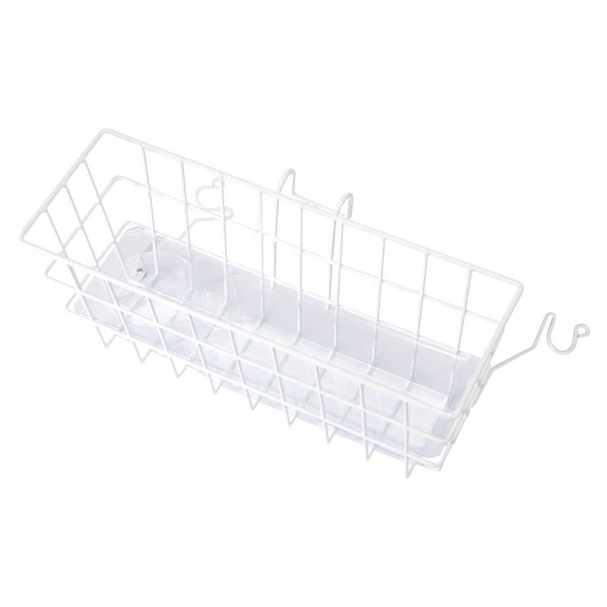 Carex Snap-On Walker Basket, Easily Store Your Belongings, Fits Most Walkers, White