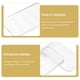 thumbnail image 5 of 8 cuñas niveladoras transparentes para muebles de hogar, mesas e inodoros., 5 of 7
