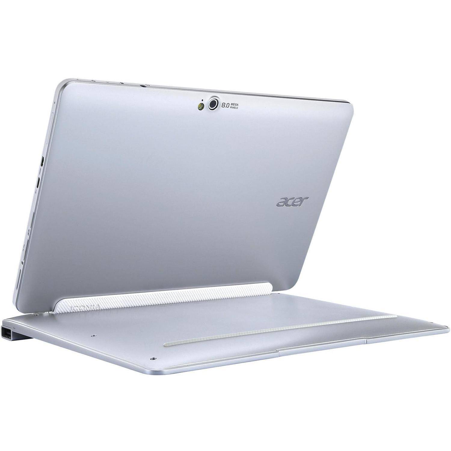 Acer White 10.1" ICONIA W510-1849 2-in-1 Convertible PC with Intel Atom Dual-Core Z2760 Processor, 2GB Memory, 32GB Hard Drive and Windows 8 - image 3 of 9