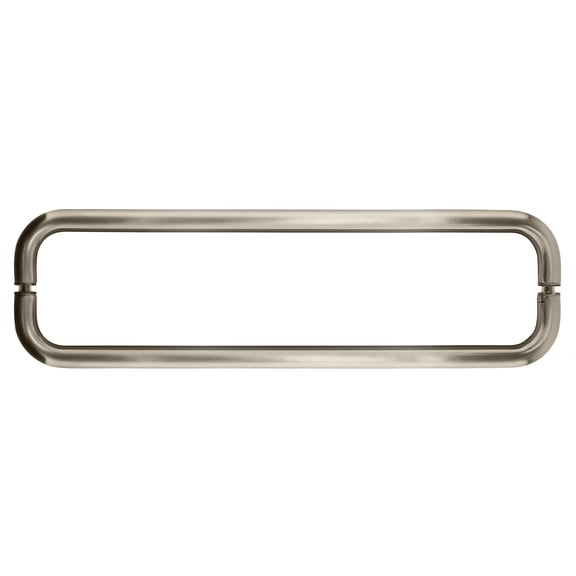 CRL BMNW24X24BN Brushed Nickel 24" BM Series Back-to-Back Towel Bar Without Metal Washers