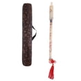 thumbnail image 2 of TISHITA Chinese Flute Bawu Traditional Vertical Flauta Handmade Musical Instrument F Key, 2 of 8