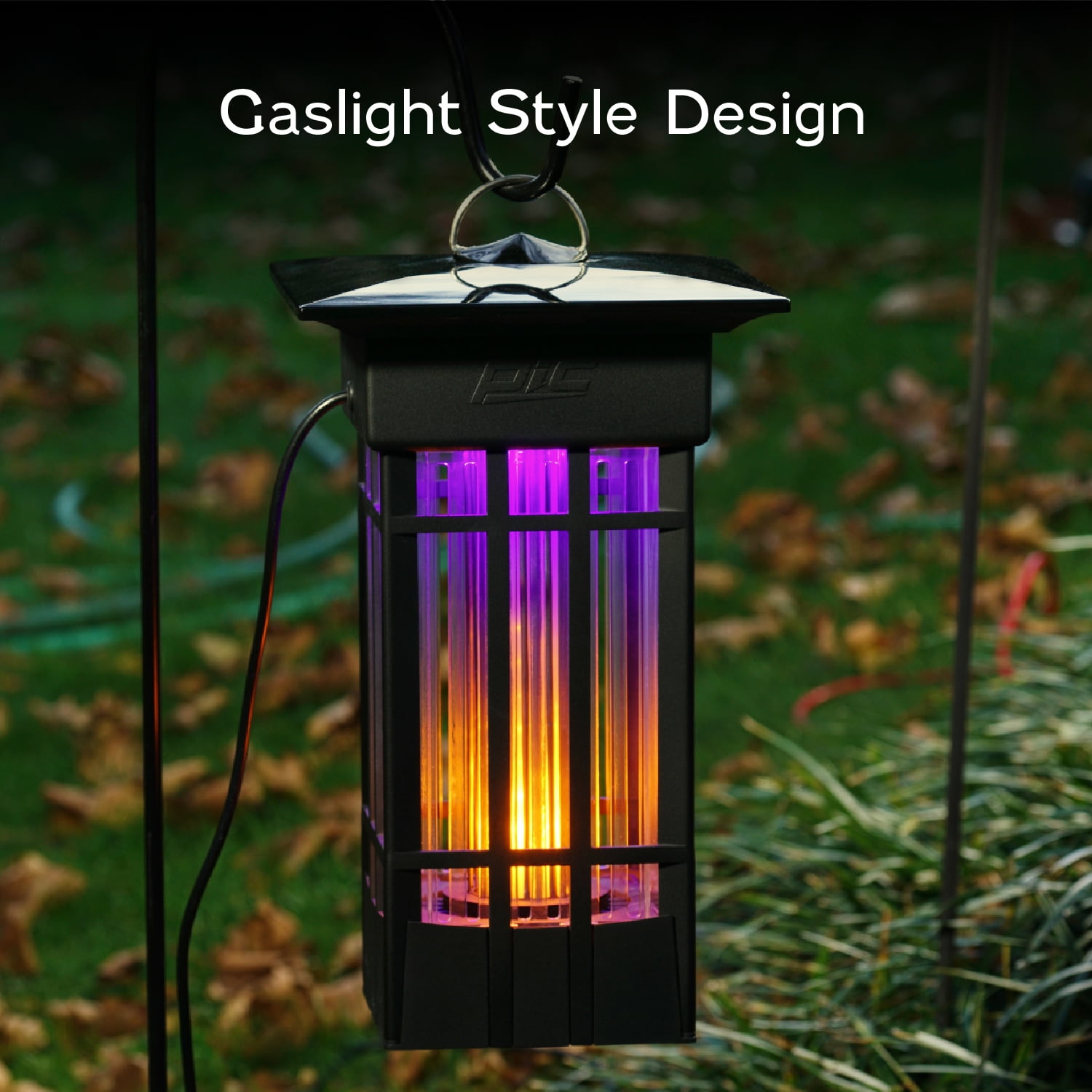 PIC Decorative Flameless Effect Bug Zapper Lantern