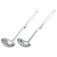 thumbnail image 5 of Yongwei serving spoons 2Pcs Daily Use Slotted Spoon Portable Slotted Utensil Stainless Steel Serving Spoon Buffet Supply, 5 of 10