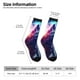 thumbnail image 2 of Balery Starry Multicolored Wolf Calcetas Largas con Estampado para Hombre y Mujer – Suaves y Transpirables, Talla Única (US 5-11), 2 of 6