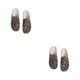 thumbnail image 3 of Sonducket Mules de lona transpirables para mujer de 2 piezas con suela de goma de larga duración zapatillas transpirables y agradables a la piel Type11 NO11, 3 of 6