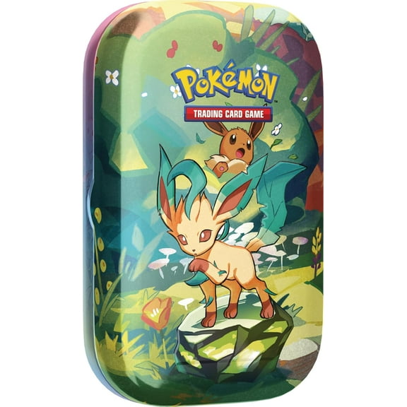 Pokémon TCG: Scarlet & Violet —Prismatic Evolutions Mini Tin – Leafeon