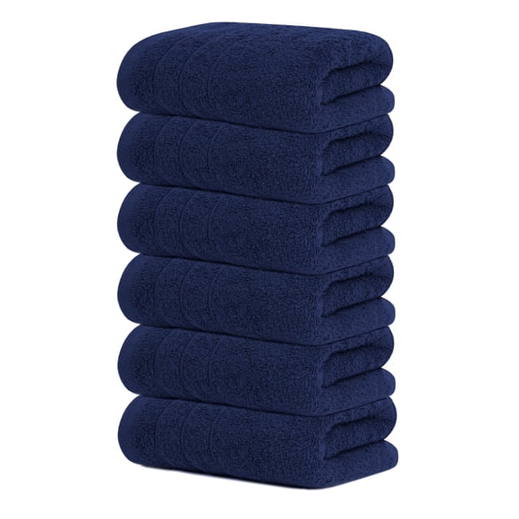 Paquete de 6 Toallas de Mano Tens Towels Algodón Marino 41x71 cm