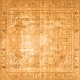 thumbnail image 1 of Ahgly Company Indoor Square Persian Orange Traditional Area Rugs, 7' Square, 1 of 1