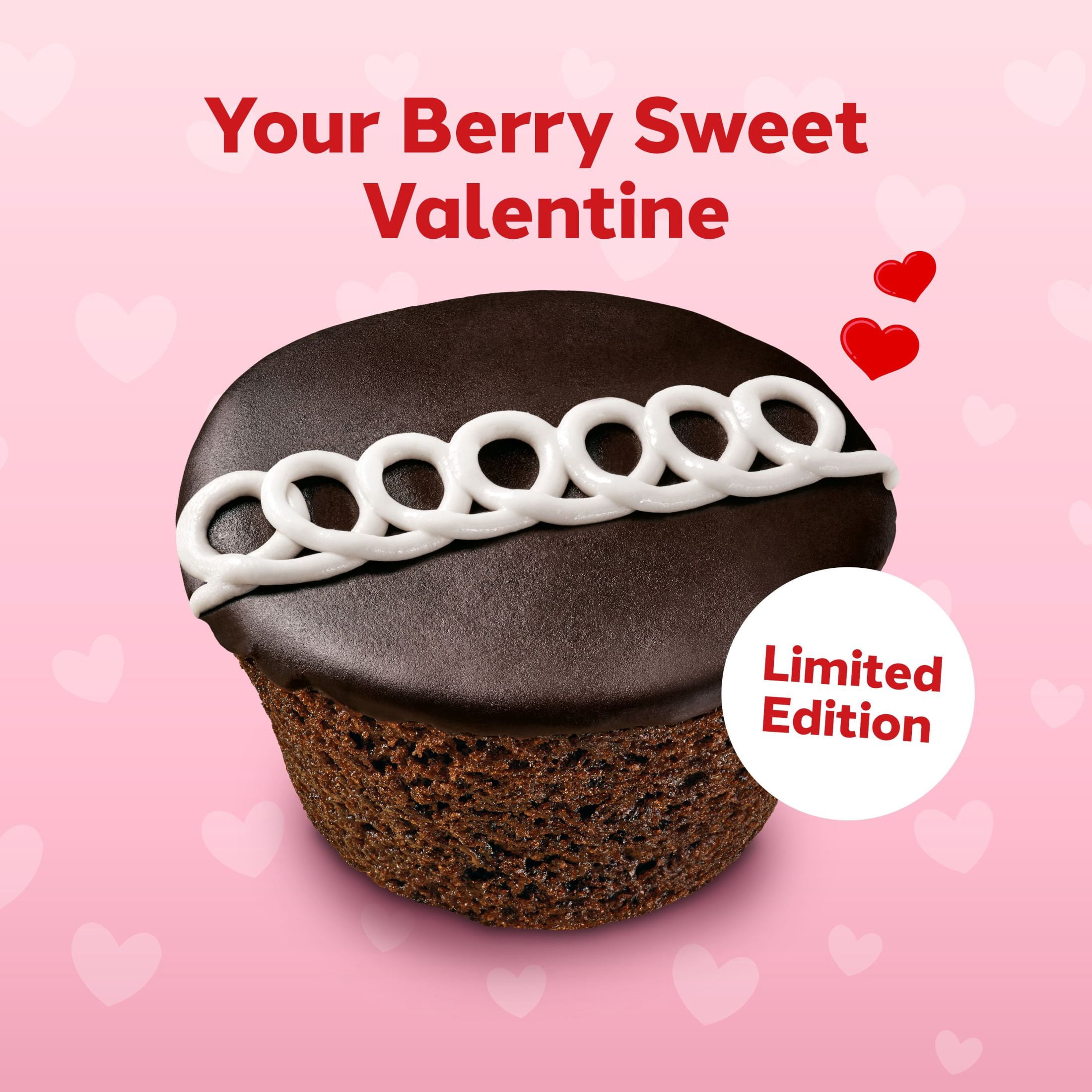 (3 pack) Hostess Cupcakes, Dark Chocolate Snack Cakes with Raspberry Artificially Flavored Filling, 12.7 oz Box (8 Pouches)