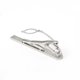 thumbnail image 4 of 1pc Hombres Metal Tono plateado Corbata Barra de corbata Broche Clip Abrazadera Pin FleinngHoz JD709735879, 4 of 7