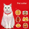 thumbnail image 5 of CBFFDC Collier Rouge pour Animaux de Compagnie, Style Chinois, Collier de Corde Rouge, Longueur Réglable, Collier pour Chien avec Pendentif, 5 of 5
