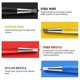 thumbnail image 3 of 4Pcs/Set Rust Removal Brush Pen Glass Fiber / Brass /Steel /Nylon Brush Pen Shape Watch Parts Polishing Cleaning Tool, 3 of 5