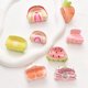 thumbnail image 2 of Hanxiang Fruit Rainbow Fun Grab Mini Coreano Creativo Flequillo de Cabello Roto Lindo Acrílico Accesorios para el Cabello para Niños, 2 of 6