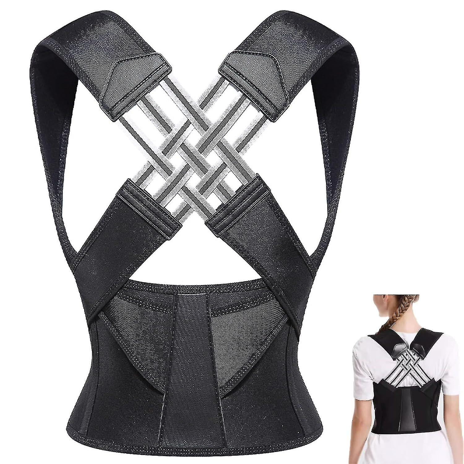 Correction de Posture Correcteur de Posture pour Dos Cou Epaule Posture Dos S TTG Walmart