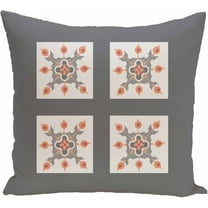 Simply Daisy 16" x 16" Four Square Geometric Print Pillow
