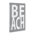 thumbnail image 3 of Stupell Industries Tropical Beach Word on Grey Canvas Art, 16 x 24, by Jamie MacDowell, 3 of 8