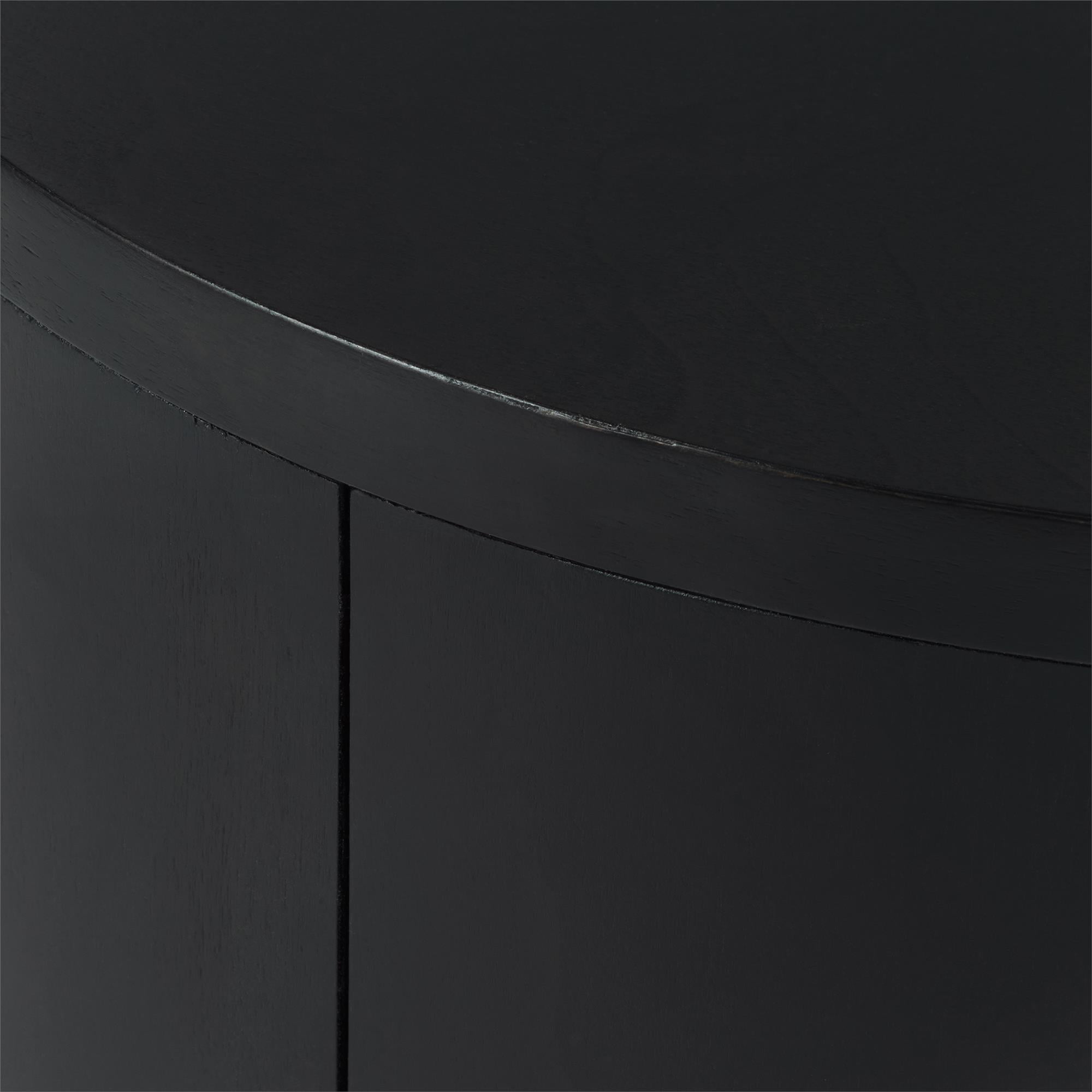Better Homes & Gardens Miller Drum End Table, Black
