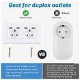 thumbnail image 5 of Caja de de Corriente de Pared Exterior Impermeable IP66 de 16 A y 250 V, de Corriente Doble Eléctrica con 2 USB para el Jardín del Hogar, Estilo Alemán, 5 of 5