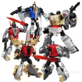 thumbnail image 2 of Juguete de transformación G1 Dinosaurio Dinoking Volcanicus BPF 5 en 1 Combinación Deformación Grimlock Swoop Sludge Slag Snarl Modelo Robot, 2 of 5