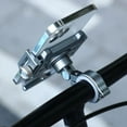 thumbnail image 6 of SIEYIO Motorcycle Phone Holder Handlebar Mounted Cellphone Cradles Shockproof Stand Holder for Scooter Bike 360 Degree Rotating, 6 of 12