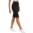 thumbnail image 4 of Cadmus Biker Yoga Shorts 12" Inseam with Pockets for Women,High Waisted Athletic Running Workout Gym Shorts, 4 of 10