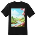 thumbnail image 2 of Plus Size Shirt for Women Black Tops for Women Short Sleeves Shirt for Women Forest2 T Shirt Crewneck Shirt for Women XL, 2 of 5