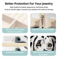 thumbnail image 3 of Dalmatians Travel Portable Jewelry Organizer: Square Bracelet Holder, Jewelry Display, and Box for Girls and Women, 3 of 6