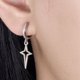 thumbnail image 4 of Pendientes Colgantes de Metal de Cobre Qarigey Ligeros y Ajustables Plateados para Ropa Zapatos y Accesorios Miscelánea Negro, 4 of 6