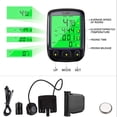 thumbnail image 3 of Digital LCD Cycle Bike Computer Odometer Speedometer Cycling Rear Bike Lights Back Lights Ski Bikes for Adults Rechargeable Bike Wheel Lights Saddle Racks Rear Rack for Bike Scooter Lights for Night, 3 of 4