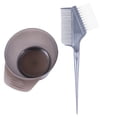 thumbnail image 1 of 2Pcs Tinting Bowl with Handle Plastic Hair Coloring Bowl Dyeing Scale Bowl for Home Salon (Random Color), 1 of 9